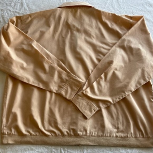 Vintage Mens Haband Beige Windbreaker Full Zippered Jacket Size XL 150 X-Large - Picture 5 of 7